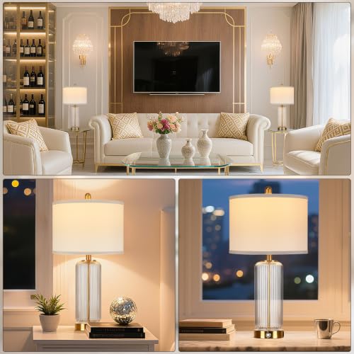 Modern 27" Touch Table Lamp Set of 2 (2 Count)