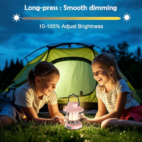 Kids Lantern with 3 Color Light & USB