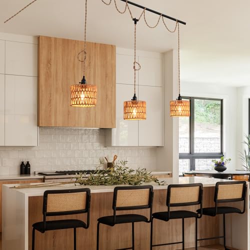 3 Light Hanging Light with Plug in Cord
