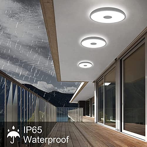 Upgrade Waterproof Ceiling Light Music Ceiling Lamp with Bluetooth Speaker