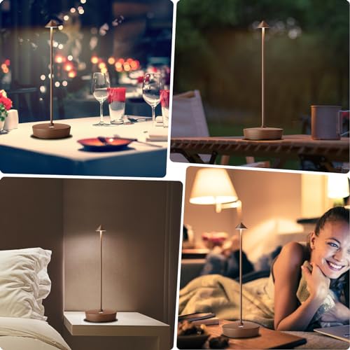 2Pack Rechargeable Cordless Table Lamp (2 Count)
