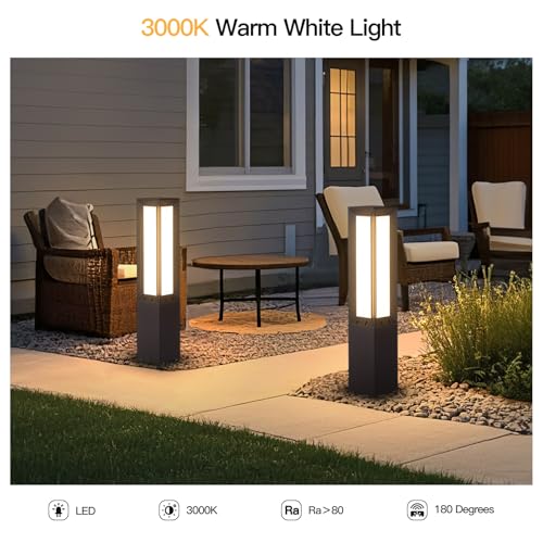 31.5" Solar Pathway Lights Outdoor