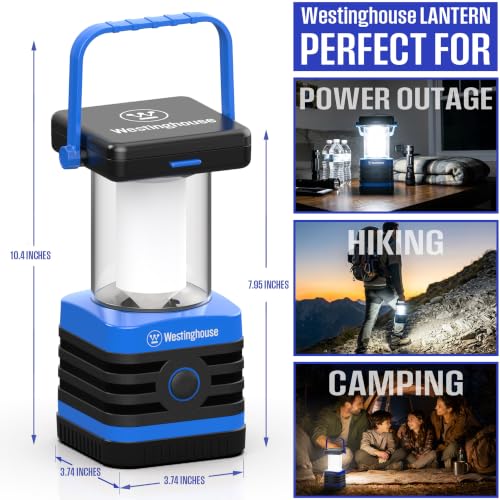 Solar Rechargeable Camping Lantern (2 Count)
