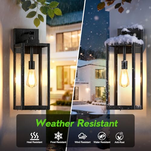 20" Large Outdoor Wall Lights (2 Count)