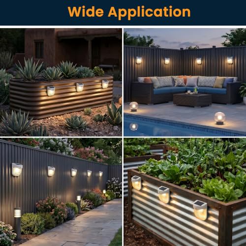 Solar Outdoor Garden Lights (4 Count)
