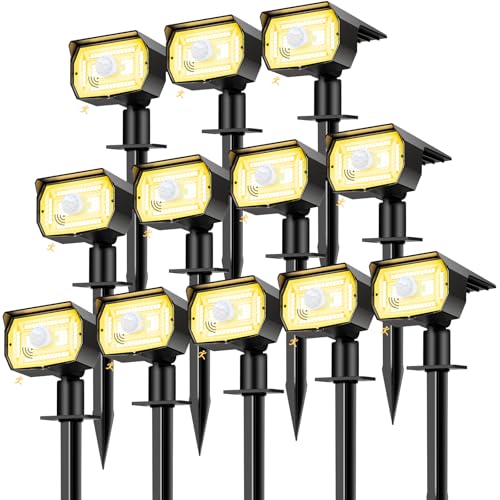 12 Pack Solar Lights Outdoor (12 Count)