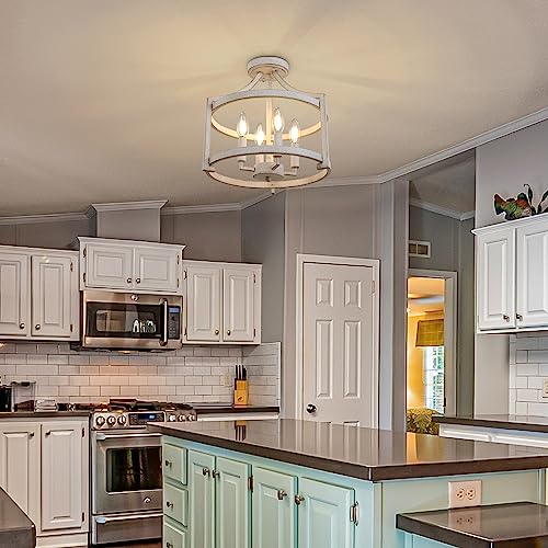 4 Light Farmhouse Chandelier
