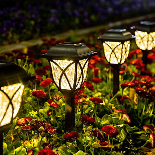 8 Pack Solar Lights Outdoor Waterproof (8 Count)