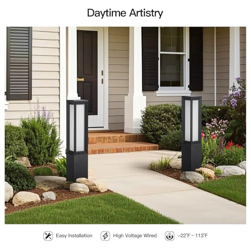 32" Landscape Path Light Hard Wired