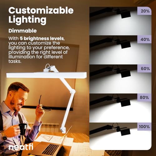 3 000 Lumens Ultra LED Desk Lamp with Clamp