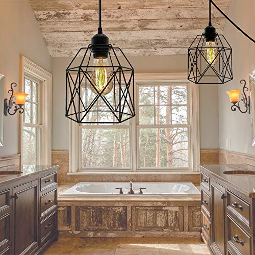Industrial Plug in Pendant Light