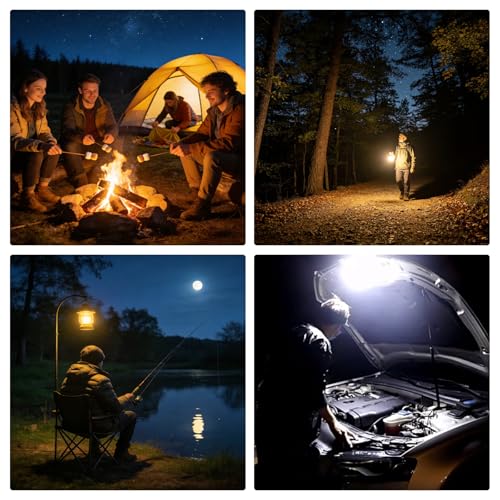 Rechargeable Camping Tent Light Hanging LED Lights