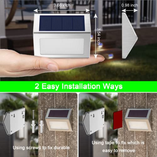 Solar Powered Lights Ideal for Step (6 Count)