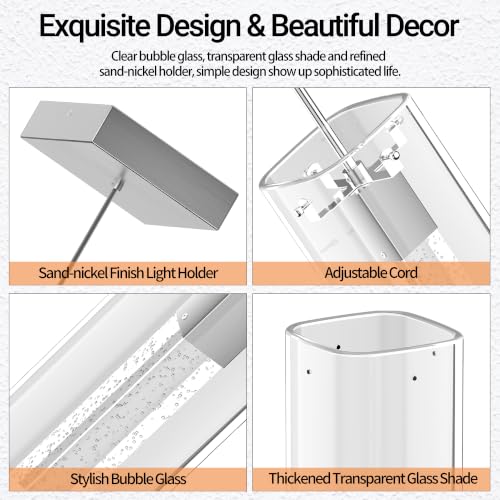 Nickel Pendant Ceiling Light Fixture