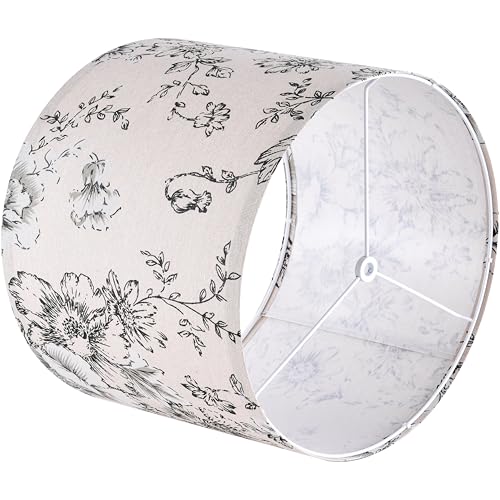 Chrysanthemum Pattern Printed Lamp Shade