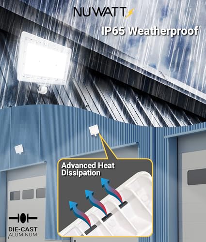 15W White Outdoor LED Flood Light