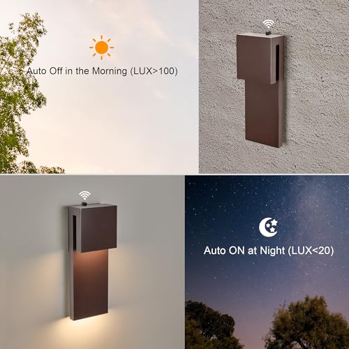 15IN Outdoor Wall Sconce Fixture
