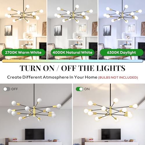 Sputnik Chandelier 12