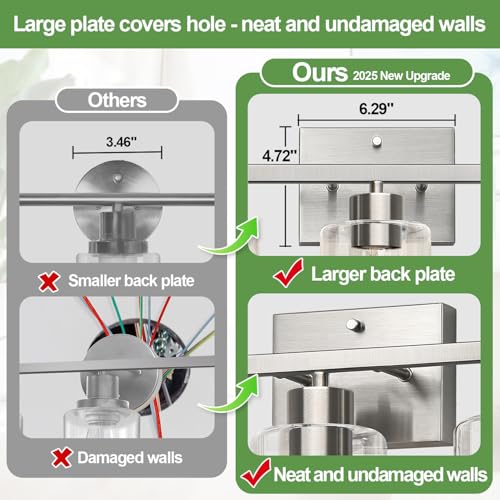 3 Light Bathroom Light Fixtures