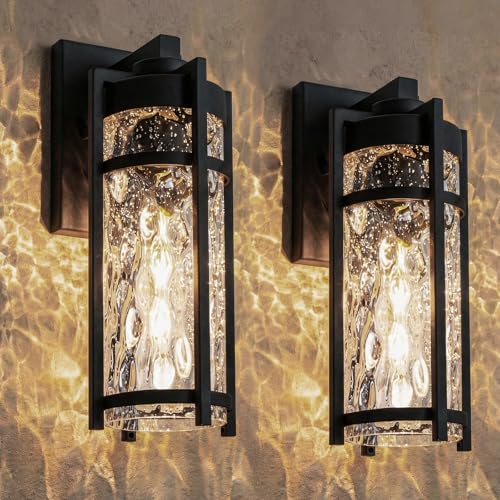 Outdoor Wall Light Fixtures (2 Count)