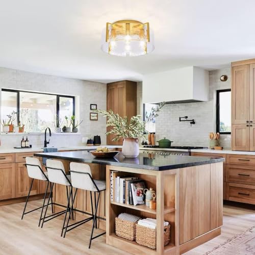 4 Light Semi Flush Mount Ceiling Light