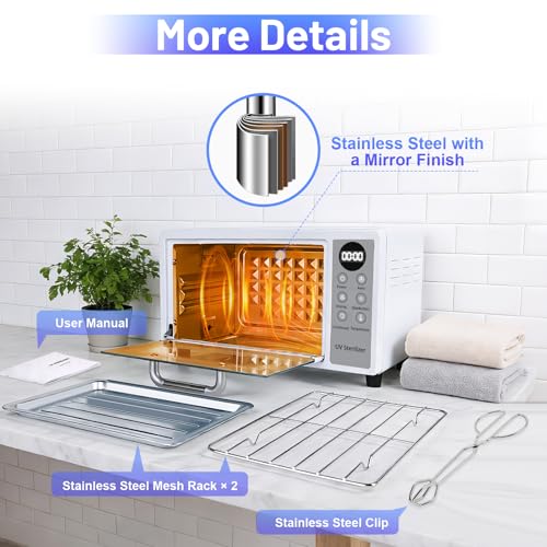 10L Nail Dryer and Cleaning Cabinet