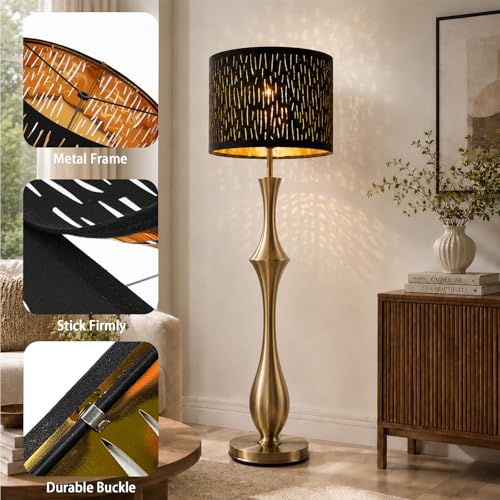 Black Lamp Shades For Table Lamps Set of 2 (2 Count)
