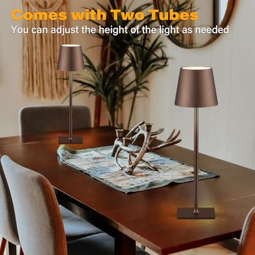 2 Pack Cordless Table Lamps