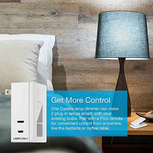 Caseta Smart Lamp Dimmer Starter Kit