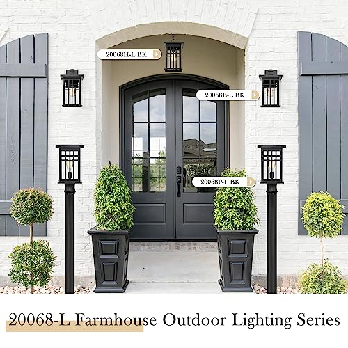 Modern Outdoor Post Light Fixture