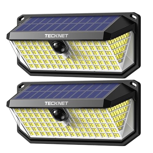 416 LED Solar Lights Outdoor Motion Sensor Waterproof 4200lm (2 Count)