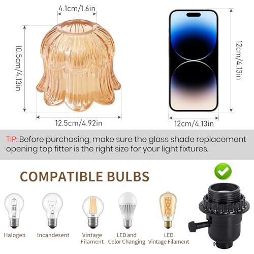 Tulip Lamp Shades Replacement