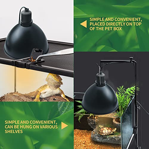 Aluminum 8.1inch Dome Reptile Light Fixture