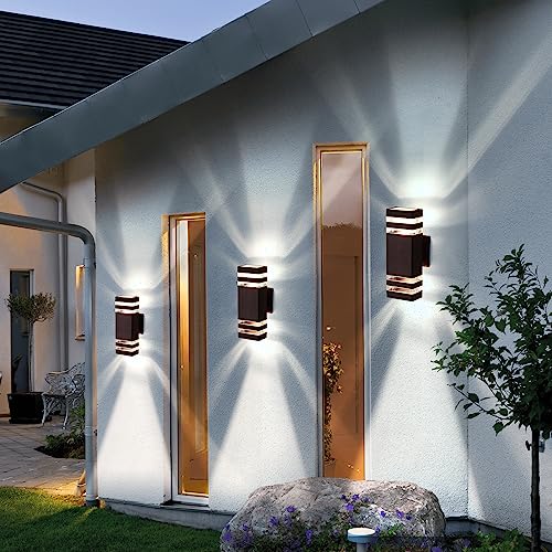 2 Pack Outdoor Wall Light Fixtures (2 Count)