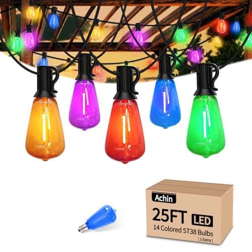Outdoor String Lights Multicolor