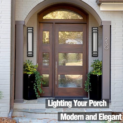 10% 100% Dimmable Outdoor Wall Lights 2Packs (2 Count)