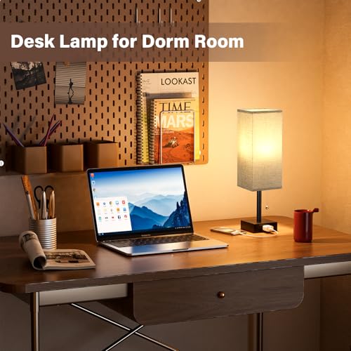 Bedside Lamp for Bedroom Set of 2 (2 Count)