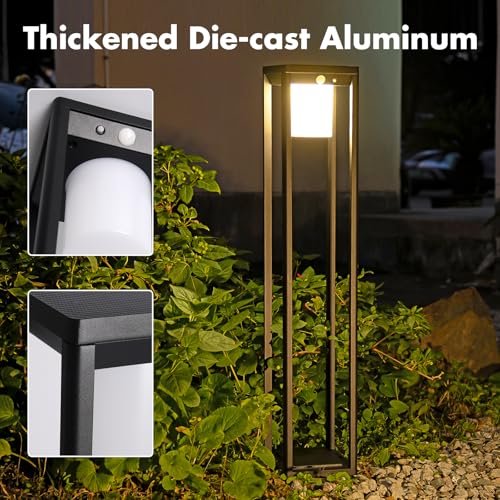Solar Floor Lamp Outdoor Waterproof