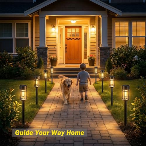Solar Lights Outdoor Waterproof (8 Count)