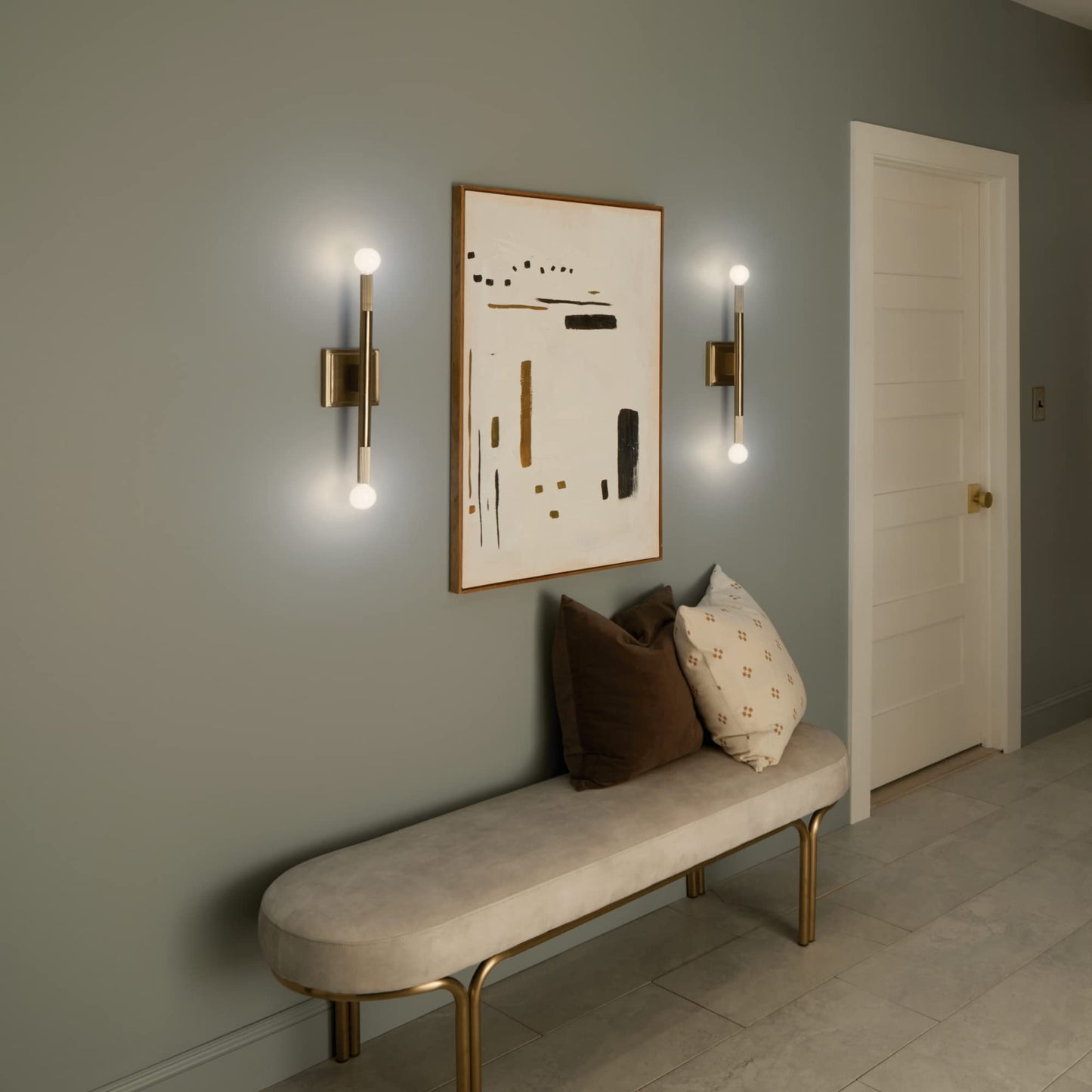 Odensa 17" 2 Light Wall Sconce Light