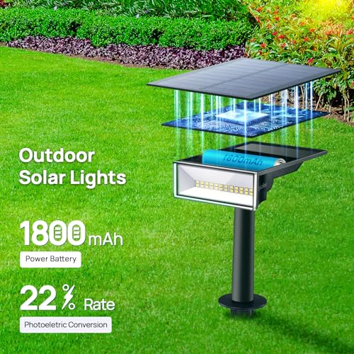 Solar Spot Lights Outdoor (4 Count)