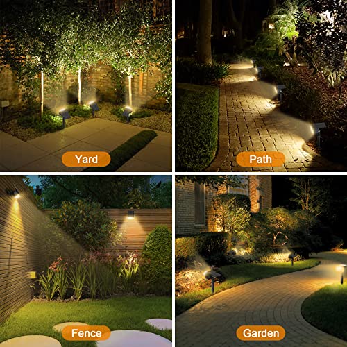 Solar Spot Lights Outdoor (12 Count)