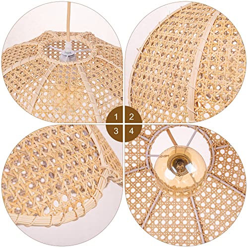 1 Light Rattan Woven Pendant Light