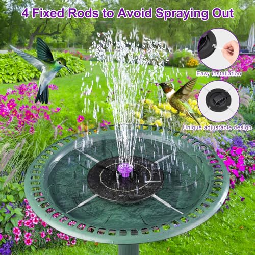 Solar Bird Bath Fountain Pump