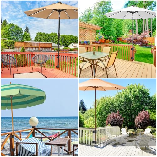 Deck Railing Umbrella Holder