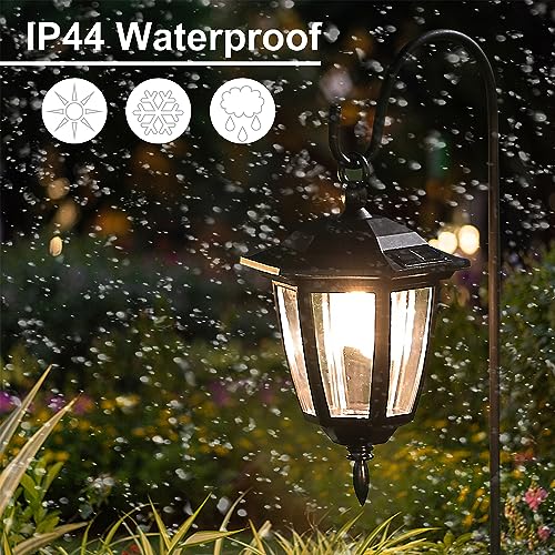 6 Pack Solar Hanging Lights Outdoor (6 Count)
