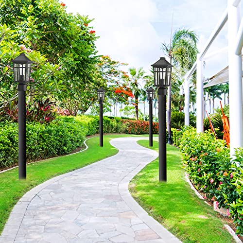 Outdoor Post Lights Lamp Post Light Fixture (2 Count)