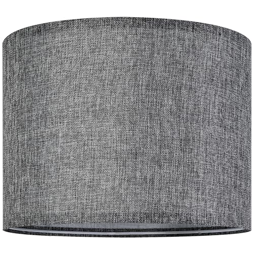 Gray Drum Lamp Shade