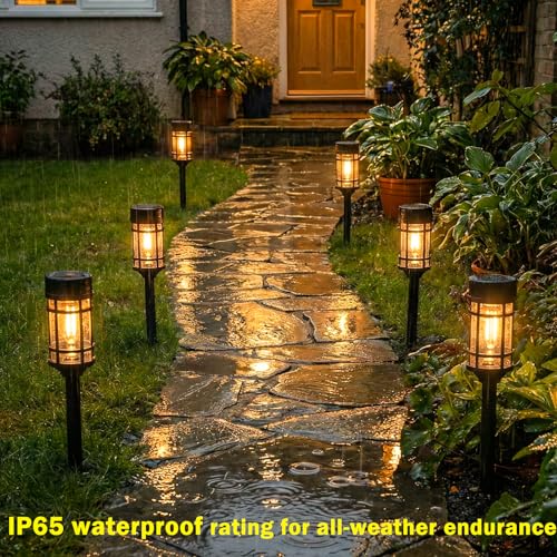 Solar Lights Outdoor Waterproof (8 Count)
