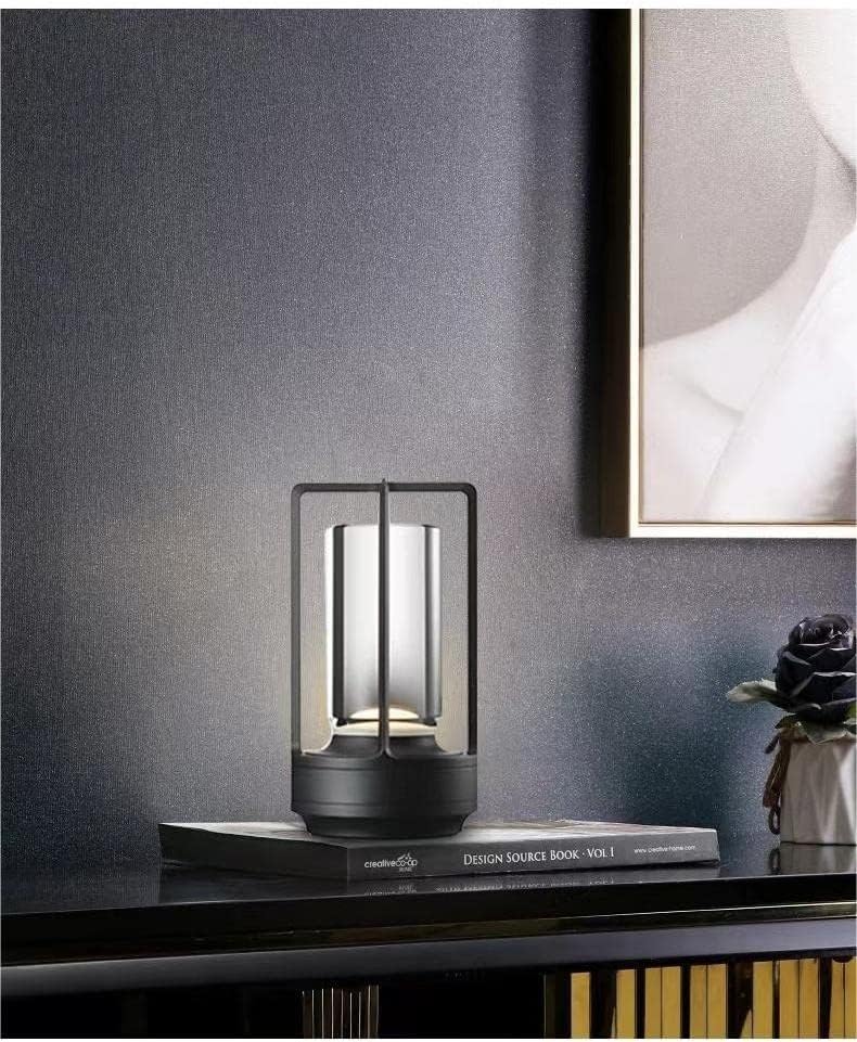 Rechargeable Cordless Small Metal Table Lamp
